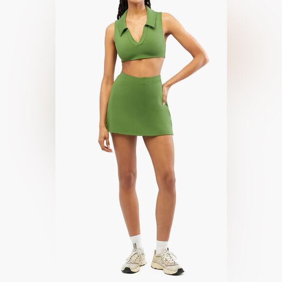 WeWoreWhat Active Women's Skort Skirt Short Court Green Small NWT - Picture 5 of 15